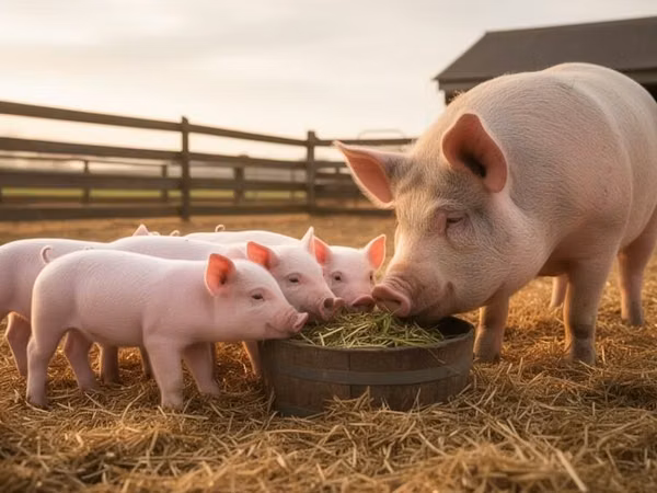 Schweine (Partie, Geschlecht nicht angegeben),  — Kirgisistan