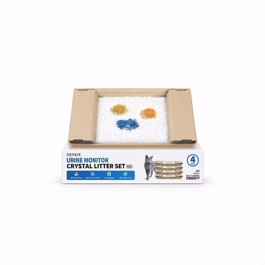 Petkit Crystal PH Litter Set (CR1) Qum 🟢 Rəsmi iş yeri olan və