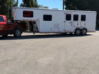 2005 Kiefer Built Evolution Gooseneck Horse Trailer — foto 1