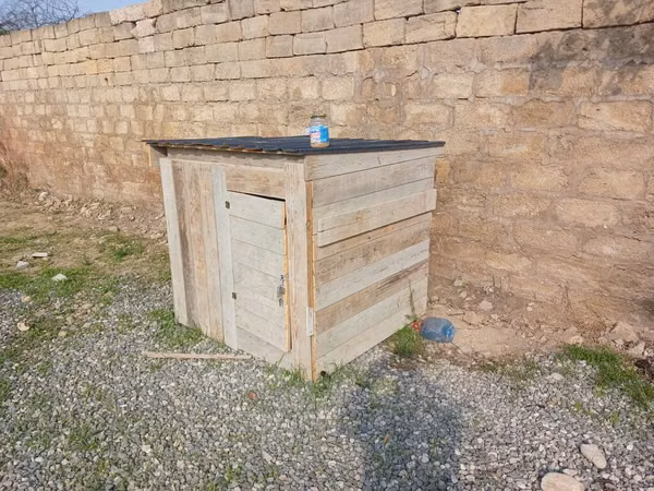 Taxta göyərçin yuvası/peykan - Material: qalın taxta lövhələrdən