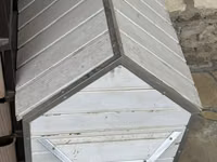 Endirim olajax Ağ rəngli taxta it evi - Material: möhkəm taxta — Foto 3