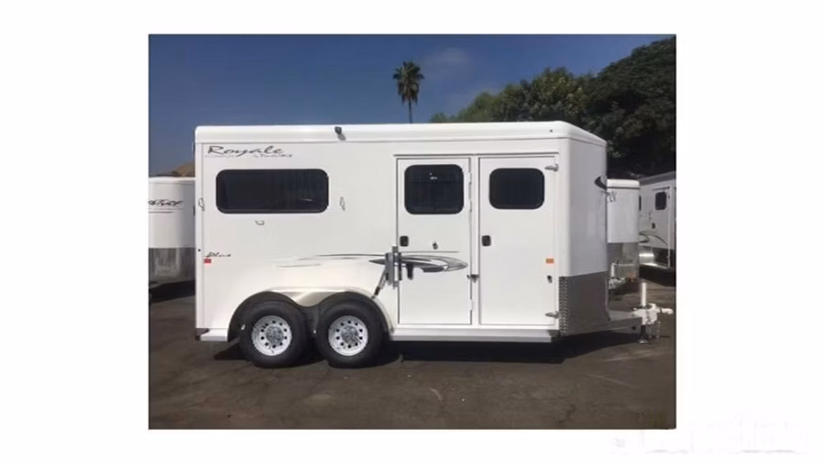 Trails West 2027 Manufacturing ROYALE PLUS 2 Horse Trailer