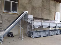 Utilaje de prelucrare a fructelor si legumelor:spalare,calibrare,blansare,uscare..etc — Foto 1