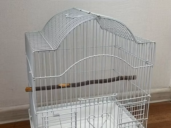 Клетка для попугаев Нужно докупить кормушки - Металлическая решётка