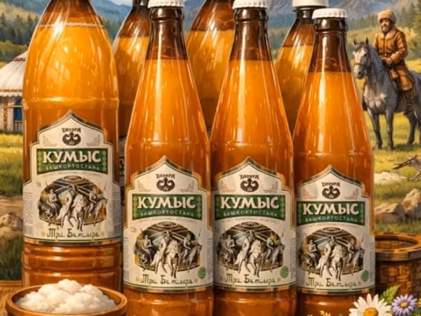 Кумыс «Башкортостана» — традиционный освежающий кисломолочный напиток
