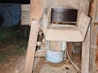 Самодельная электрическая зернодробилка/кормодробилка на стационарной — сүрөт 2