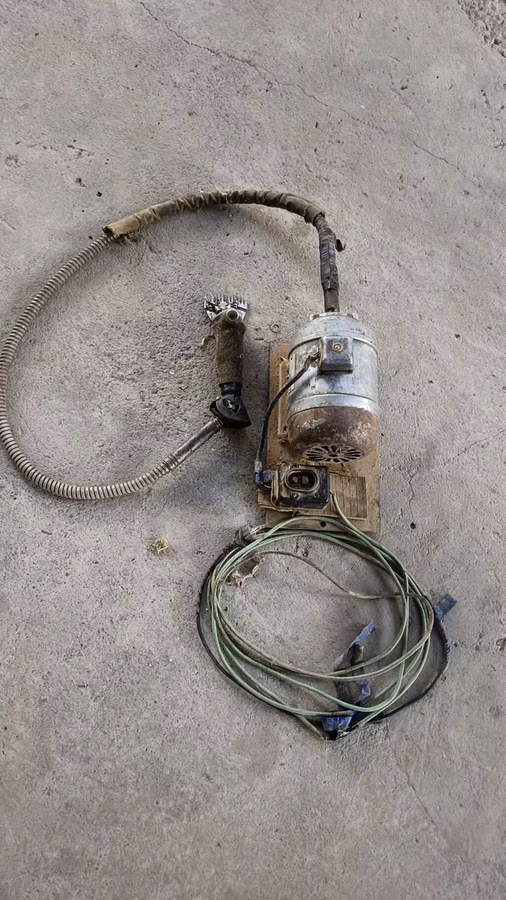 Электрическая машинка для стрижки овец трассовая советская 220V