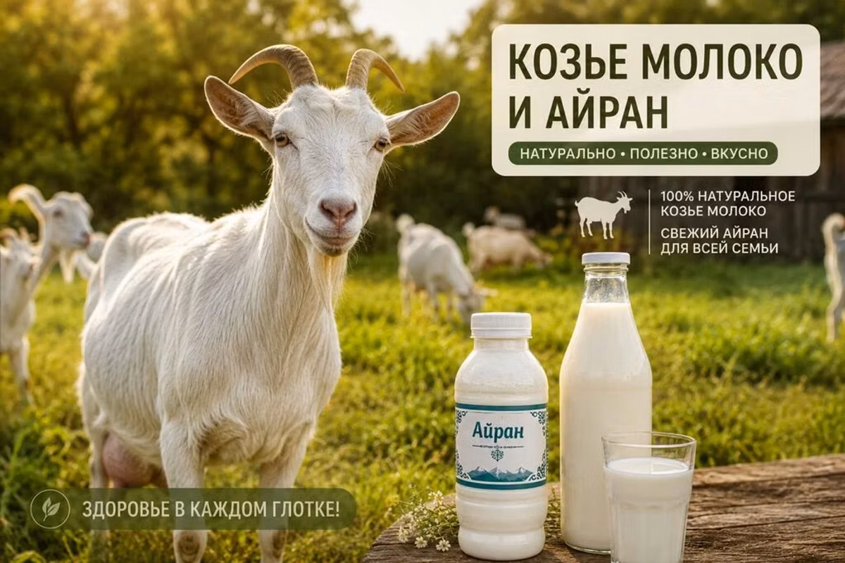 Козье молоко, Домашнее, В розницу