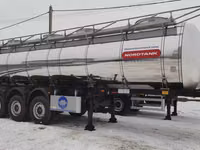 Молоковоз, цистерна полуприцеп — फ़ोटो 1