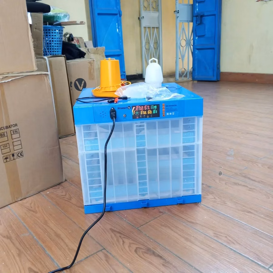 192 Eggs Fully Automatic AC/DC Poultry Incubator