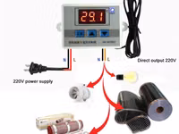 Термостаты на 220V, на 12V Термореле Терморегуляция Термометры электронные по 79 лей Выносной датчик — photo 2