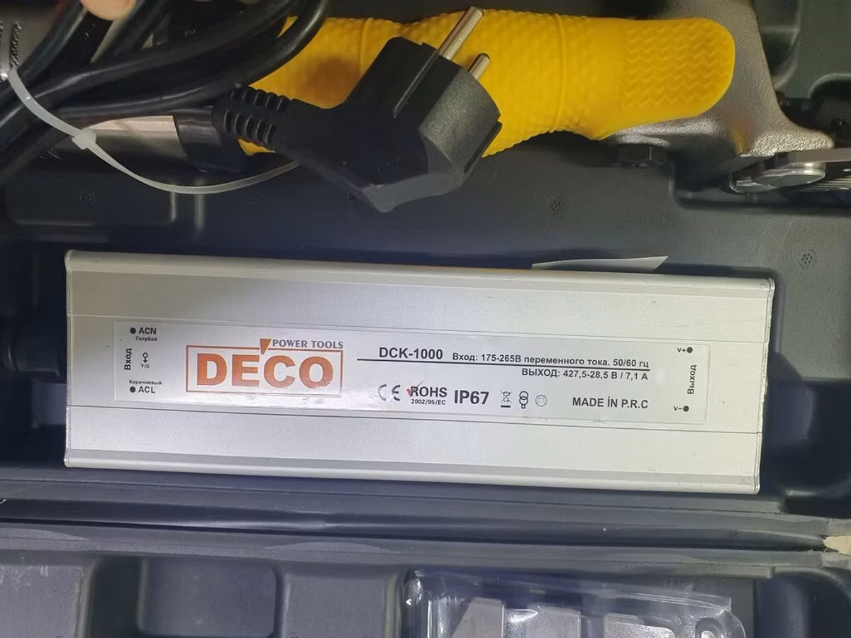 Машинка для стрижки овец DECO DCK-1000 в комплекте с блоком питания и
