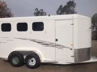Trails West 2026 Manufacturing 3 Horse BP Horse Trailer — 1-сурет