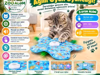 🐱 Pişiklər üçün Ağıllı, Avtomatik Oyun Oyuncağı 🐾 Pişiyinizin — photo 1
