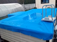 Prelata brezent baner tent брезент водонепроницаемый — сүрөт 3