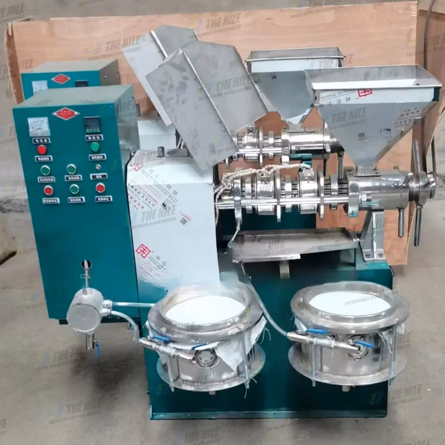 Screw Oil Press Machine With Oil Filter Heater Kenya Stock