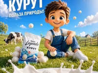Курут Snack Legenda — натуральный молочный курут в новом дизайне. - — Foto 1