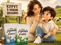Курут Snack Legenda — натуральный молочный курут в новом дизайне. - — Foto 3