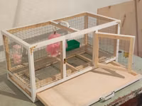 Dovşan,cücə,pişik,hamster,quş ve s kimi ev heyvanlari üçün qəfəsler — Foto 3