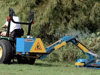 Tocator cu brat lateral pentru resturi vegetale Model: ZBL480 — الصورة 3