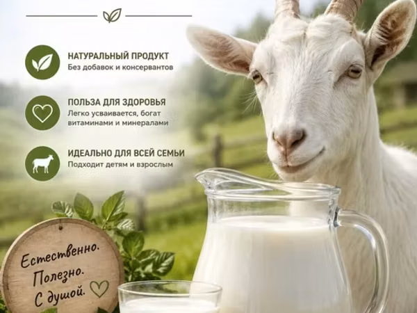 Козье молоко, Домашнее, В розницу