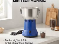 MINITEGIRMON, drobilka, kofemolka, drabilka, un qilib beradi. IZEP-01 — сүрөт 2