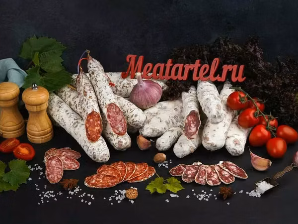 Сыровяленые мясные деликатесы премиум .