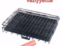 İtlər üçün metal qəfəs 🐾 🏡 Ev heyvanınız üçün təhlükəsiz, rahat və — Foto 5