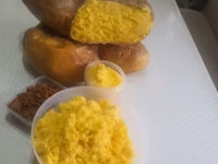 Домашний топлёный коровий жир (топлёное масло/гхи) и шкварки - — Foto 1