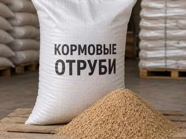 Кормовые пшеничные отруби (Кебек / Улпак) | Россия | 25 кг | Россыпью