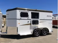 Trails West 2026 Manufacturing Classic 2 Horse Trailer — 1-сурет