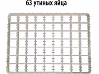 Лоток для индюшиных и утиных яиц на 63 яица, Лоток для куриных яиц на — 1-rasm