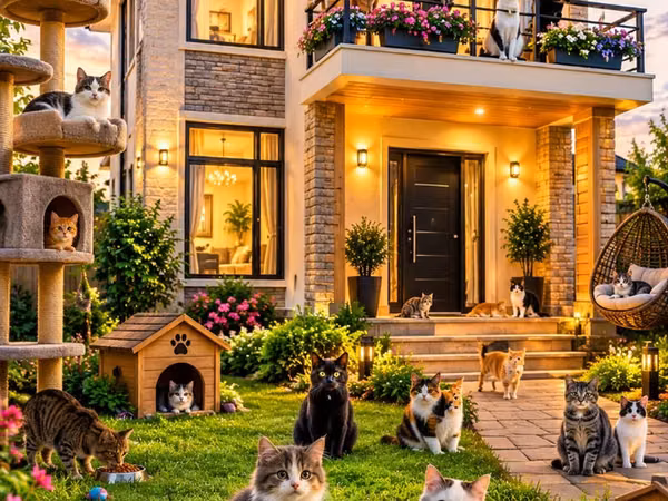 “Cat Home” – pişiklər üçün rahat və təhlükəsiz məka Heyvanlar ucun ev