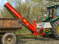 tocător de crengi arpal am-120tr-k pro pentru tractor cu banda de transportare — Foto 1