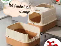 Məhsul: İki funksiyalı BioTualet – pişiklər üçün qapalı qum qutusu — photo 2