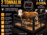 Chorva mol tarozi 2 tonnalik — Foto 1