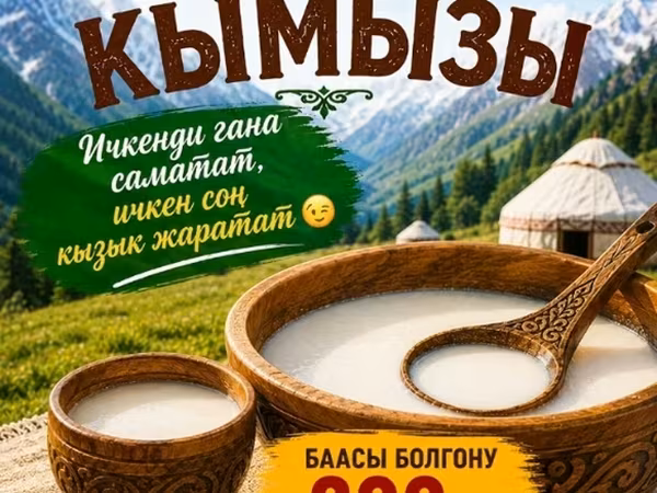 Кымыз из Нарына — свежий, насыщенный вкус и традиционный рецепт