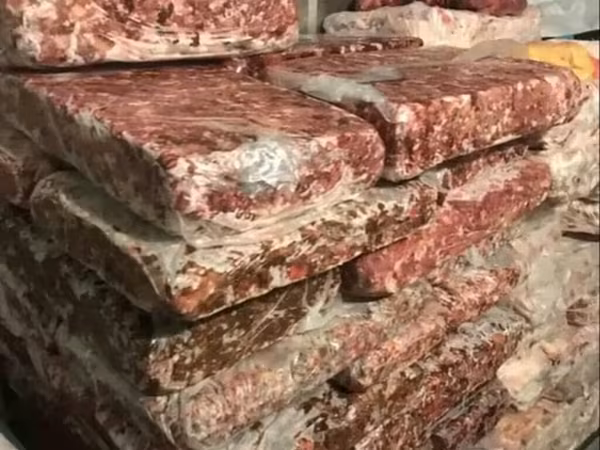 Замороженный мясной фарш Делаю сам Состав: Почки Печень яйца