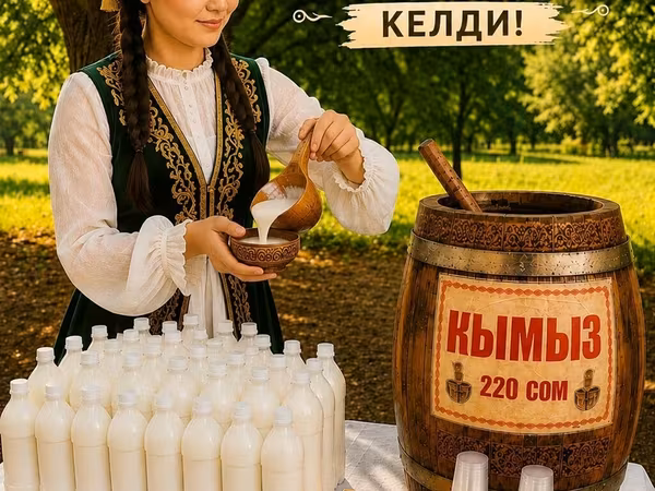 Кымыз, саамал, В розницу, Бесплатная доставка
