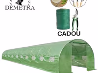 Теплица для сада Demetra 10 м-3 м-2,25 м, 200 г/м2, 26 мм D0 — 1-сурет