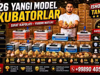 Инкубатор 128 Тухумли | 220V / 12V Ишлайди | Хитой Завод Маҳсулоти — الصورة 3