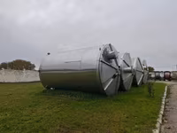 Cisterne цистерны.20.25.50 tone emal inox metal cu transportare — 2-сурет