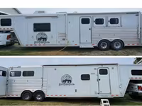 2006 Cimarron Trailers Prestige Gooseneck Horse Trailer — फ़ोटो 2